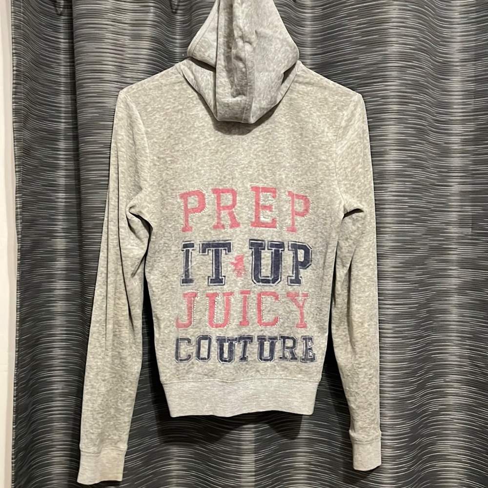 Juicy Couture track zip up hoodie